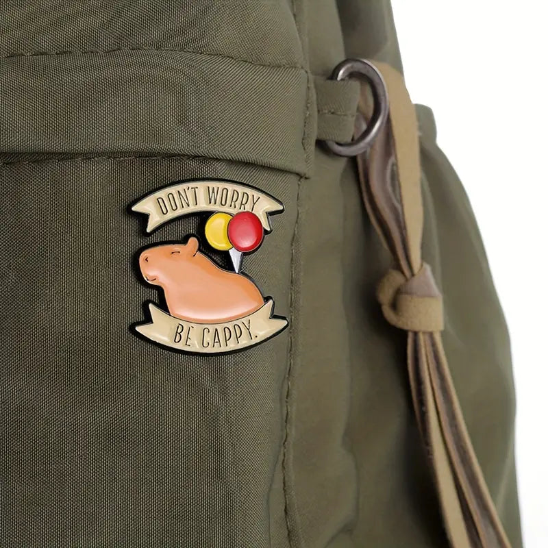 🎈 Don’t Worry, Be Cappy Pin