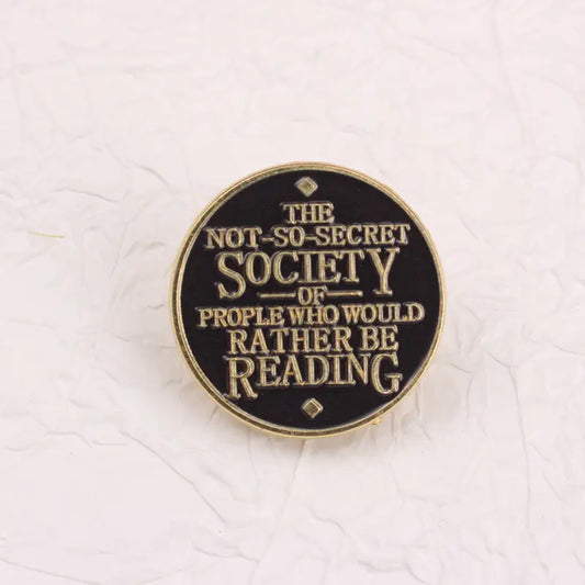 📚🤓 The Not-So-Secret Society Pin